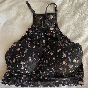 Victoria’s Secret PINK Black Lace Bralette Small